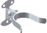 FLAT BACK FORK LATCH ASSY
